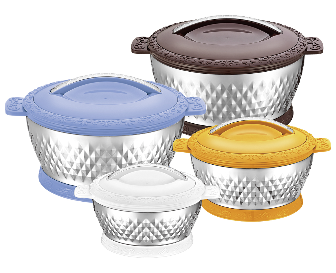 Four piece insulation pot set