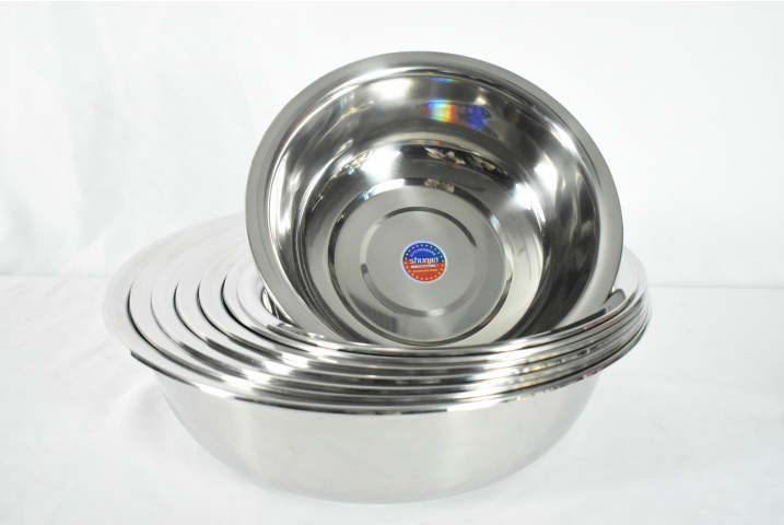 Stainless steel basin