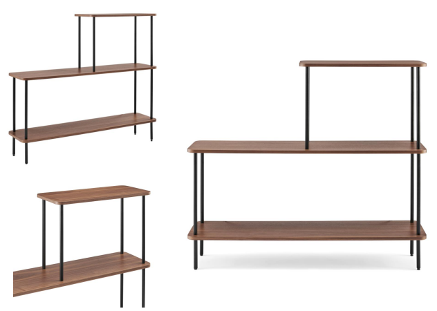 Wholesale Wooden Home Factory Multilayer Shelves Bookshelf Book Ladder Storage Shelf Rack Bookcase
