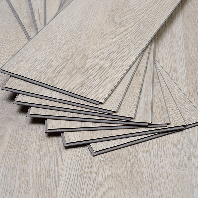 Waterproof fireproof luxury click lock 4mm 5mm 6mm 7mm vinyl spc flooring plank manufacturer