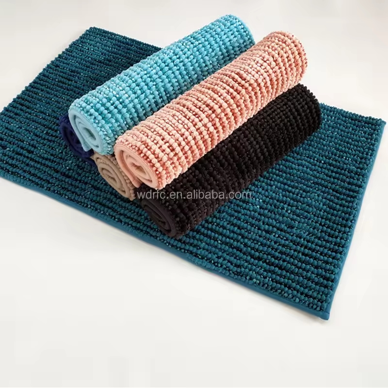 Unique design delicate PVC foam backing non-slip doormat,living room play mat,yoga mat