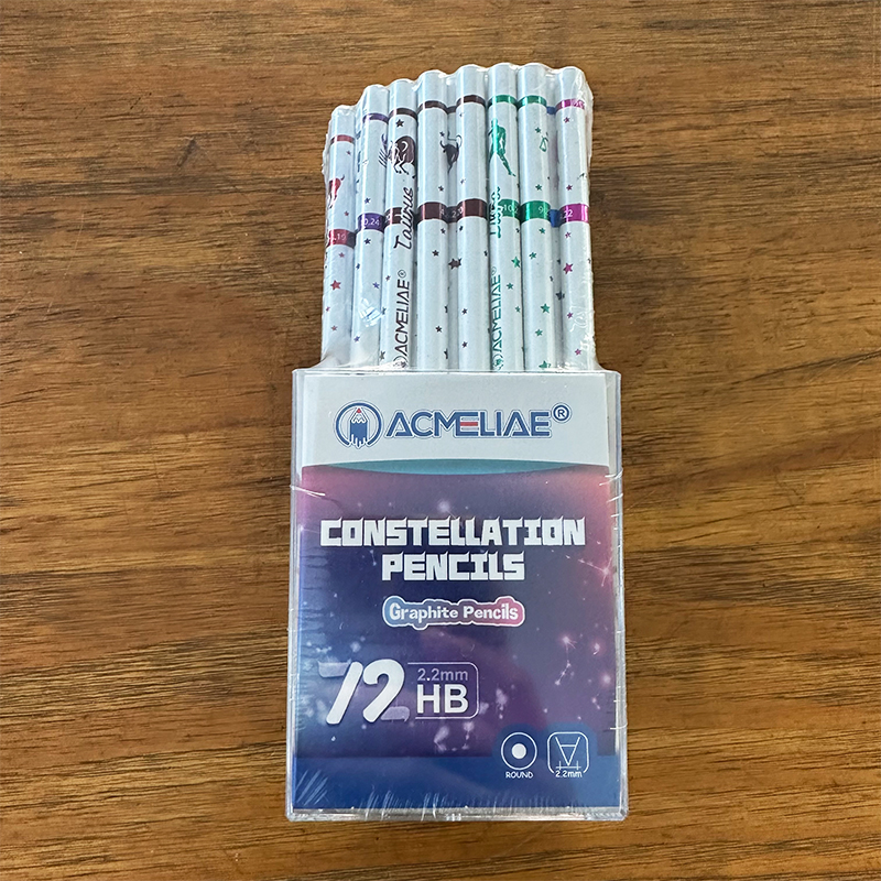 12 constellation pencil in PS tube