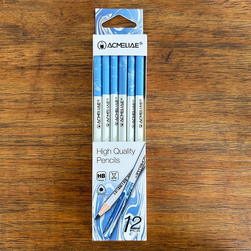 Blue and white porcelain pencil