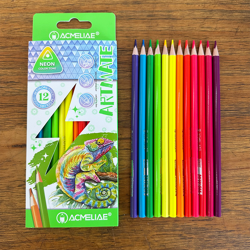 7”12 colors neon color