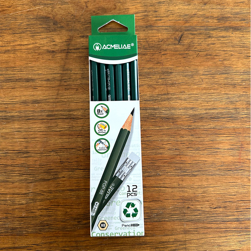 7” 12pcs wood free HB pencil