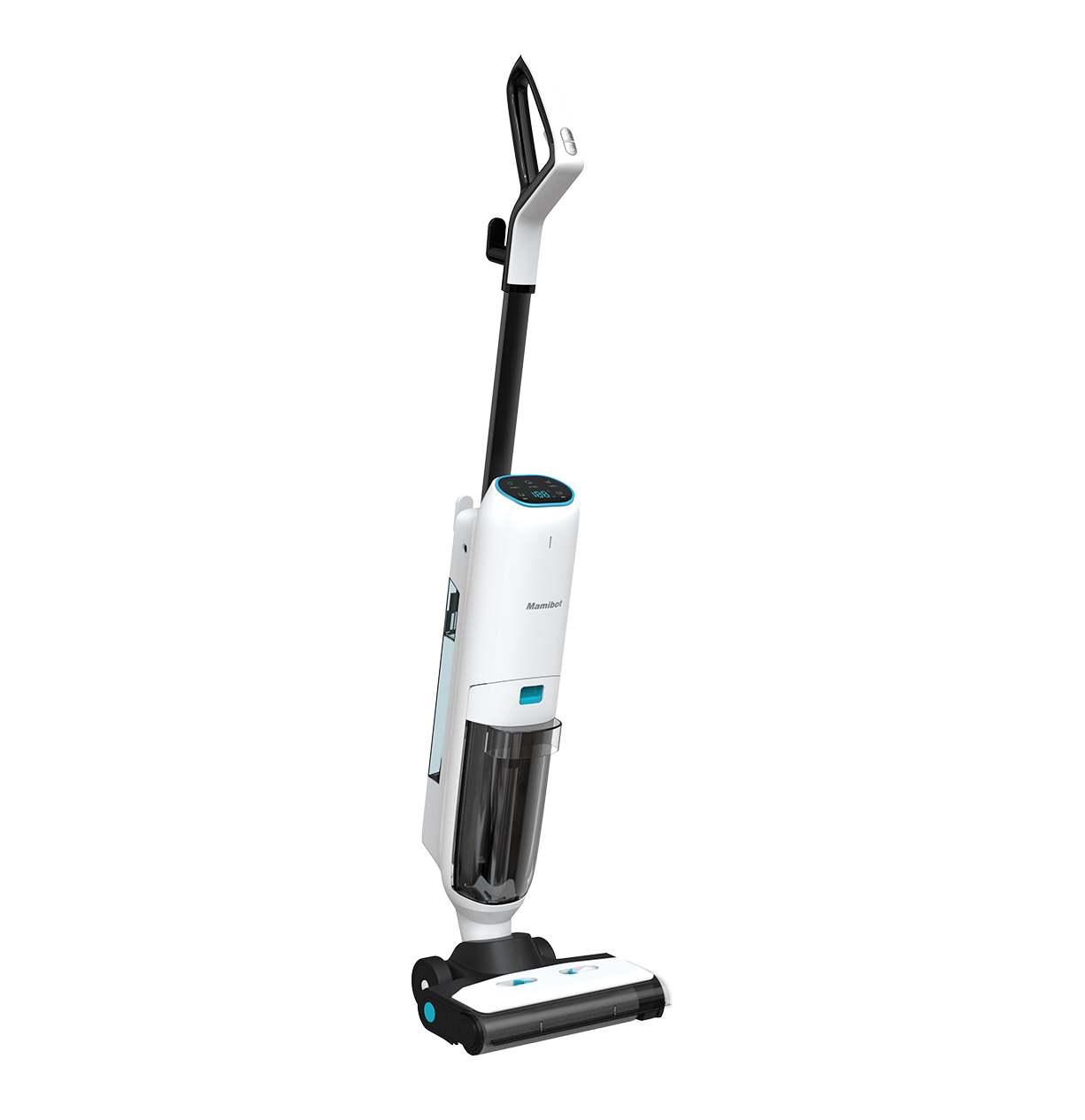 Mamibot Steam Floor Washer Wet Dry Hard Floor Cleaner Vacuum Cleaner with Self-emptying Dock.