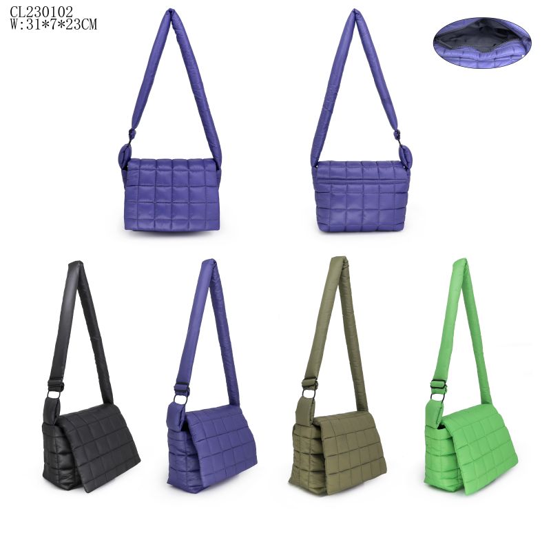 Crossbody bag quilting bag shoulder bag colouful Designed for Travel, Hiking, Walking & Outdoor Use