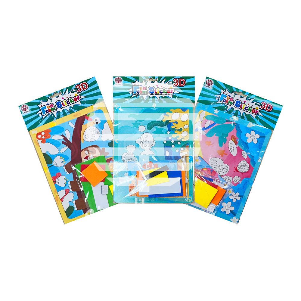 Diy Foam Stickers Puzzle