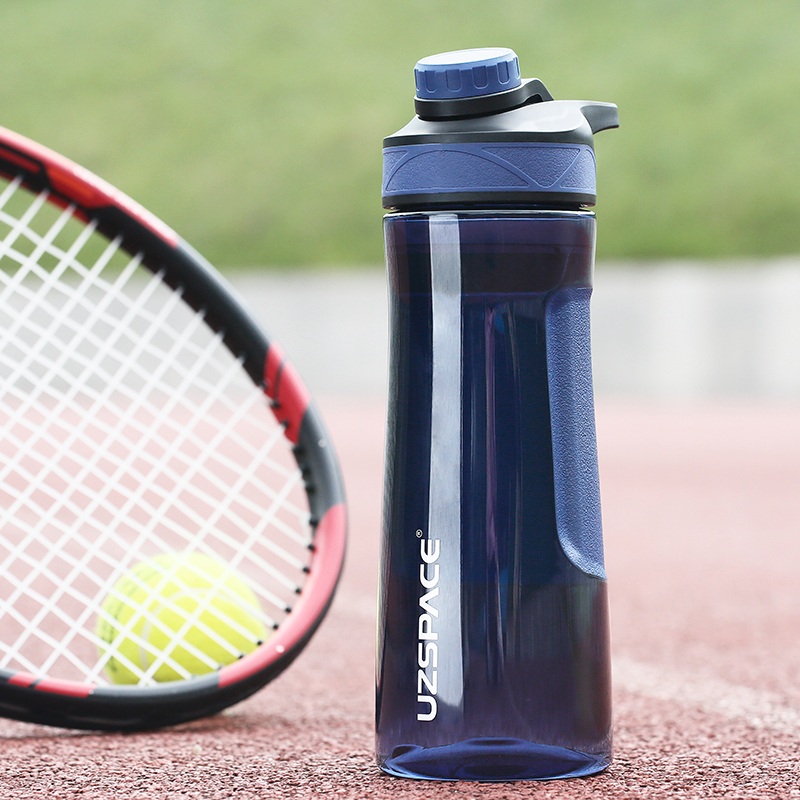 UZSPACE 750ml Tritan Plastic BPA Free Outdoor Sport Water Bottle With Handle