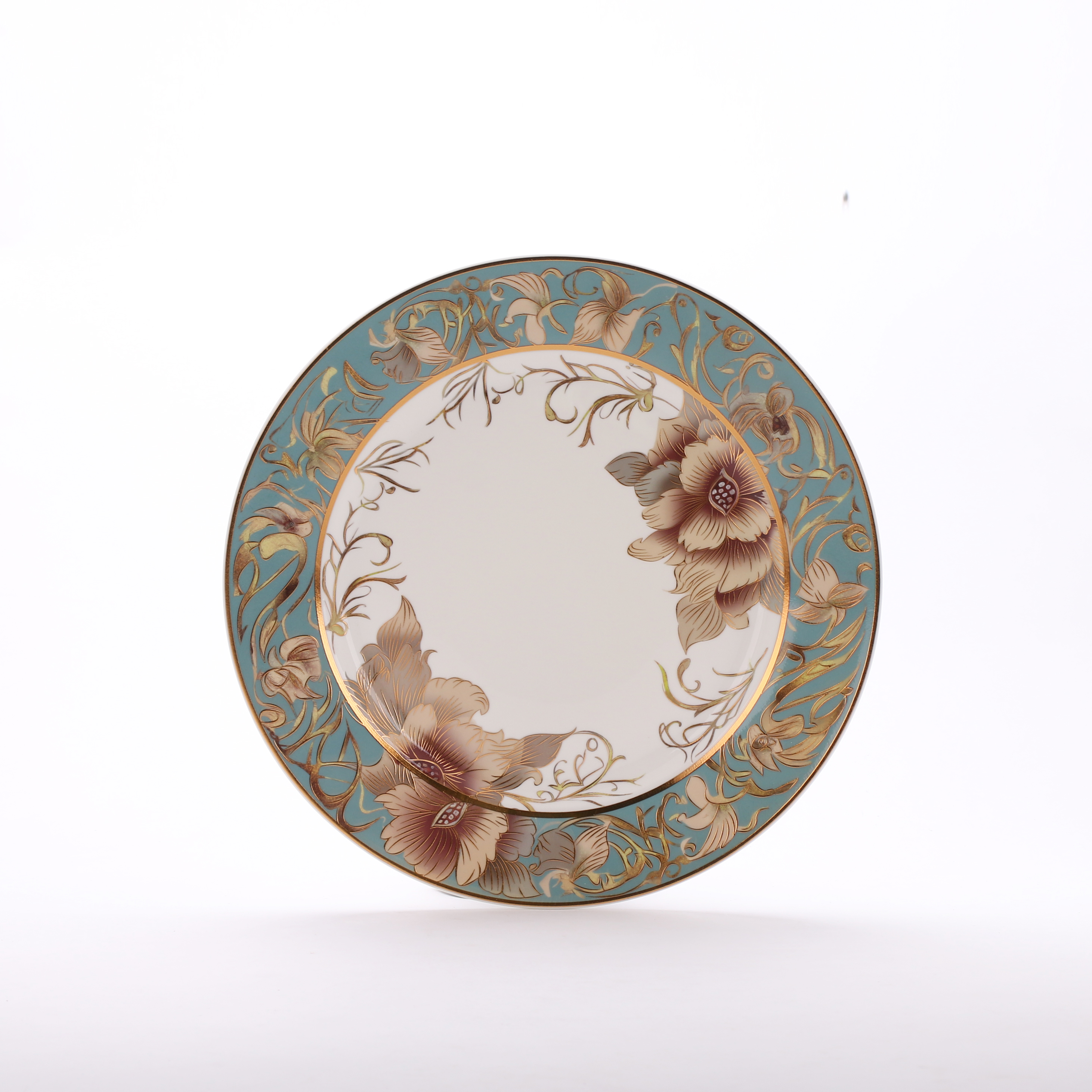 64 pcs white porcelain dinnerware set