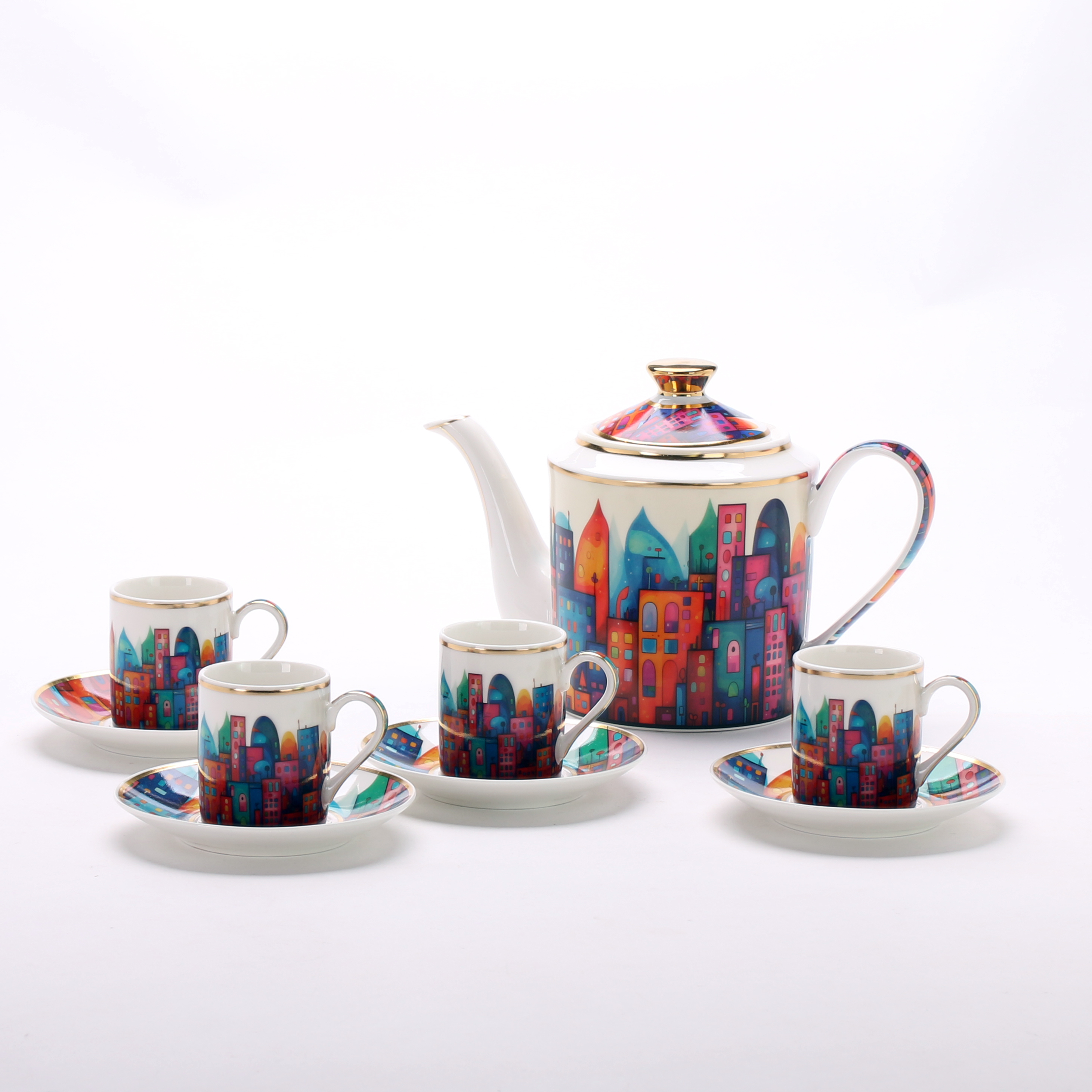 European ceramic English afternoon tea coffee cup small luxury creative new bone China gift set