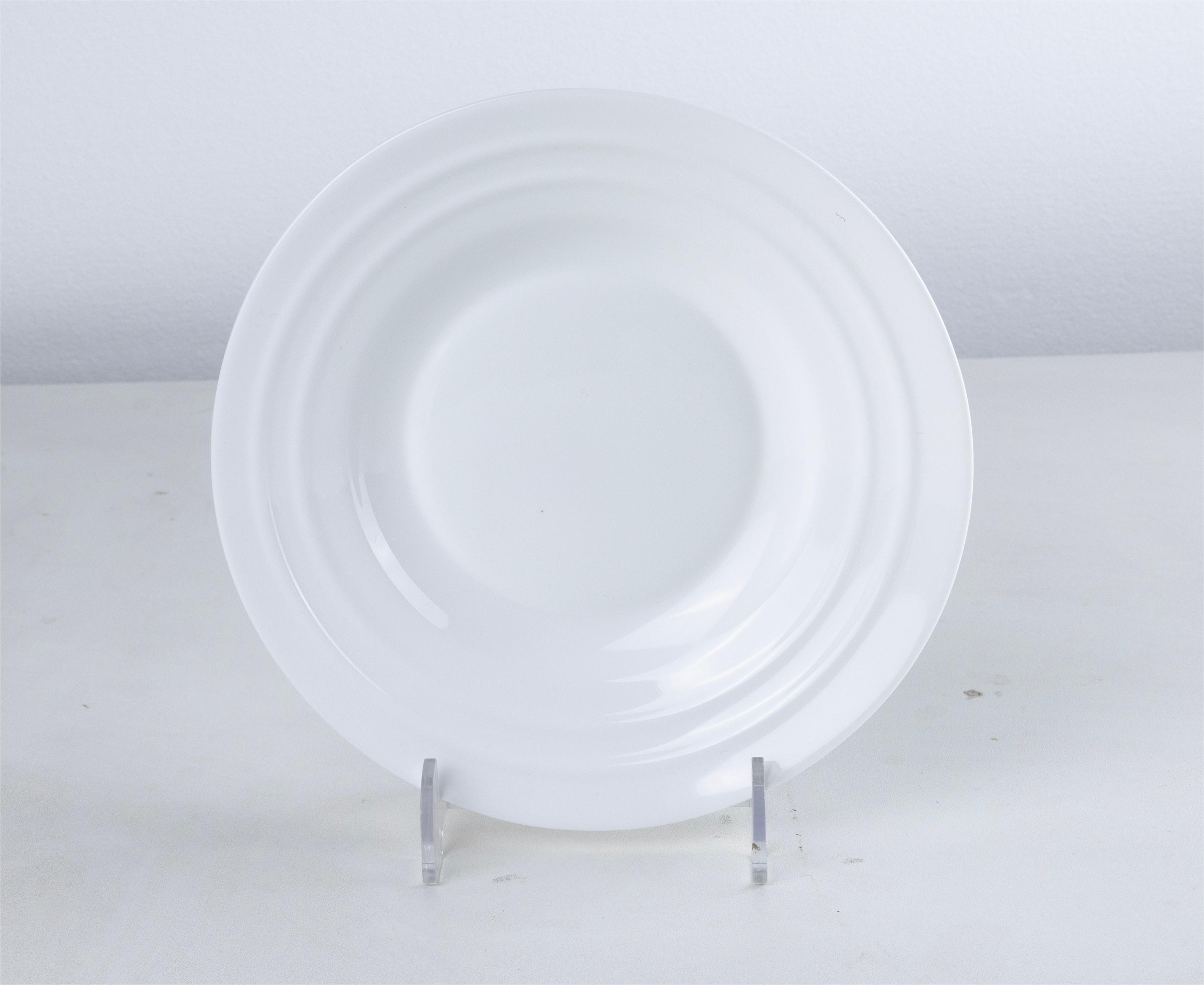 Opal glass plate