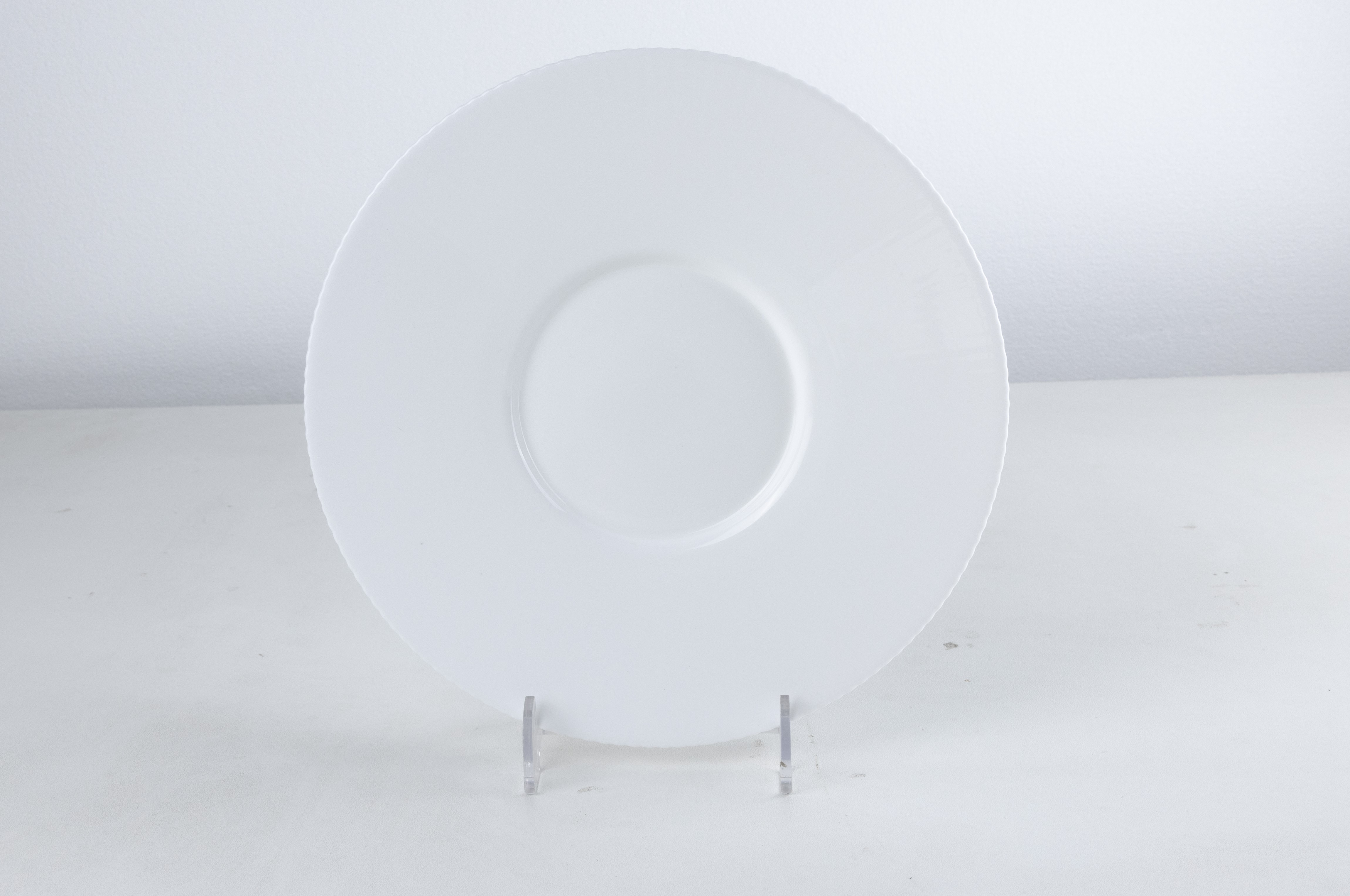 Opal glass plate