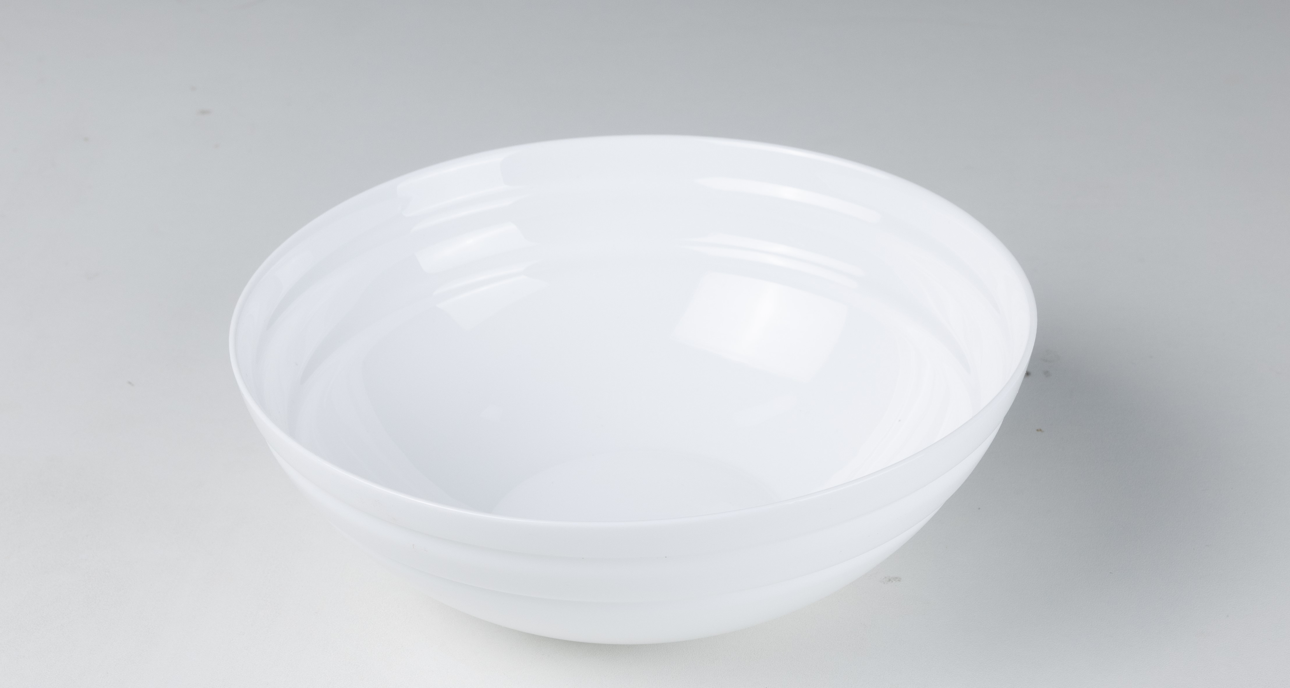 Glass soup bowl