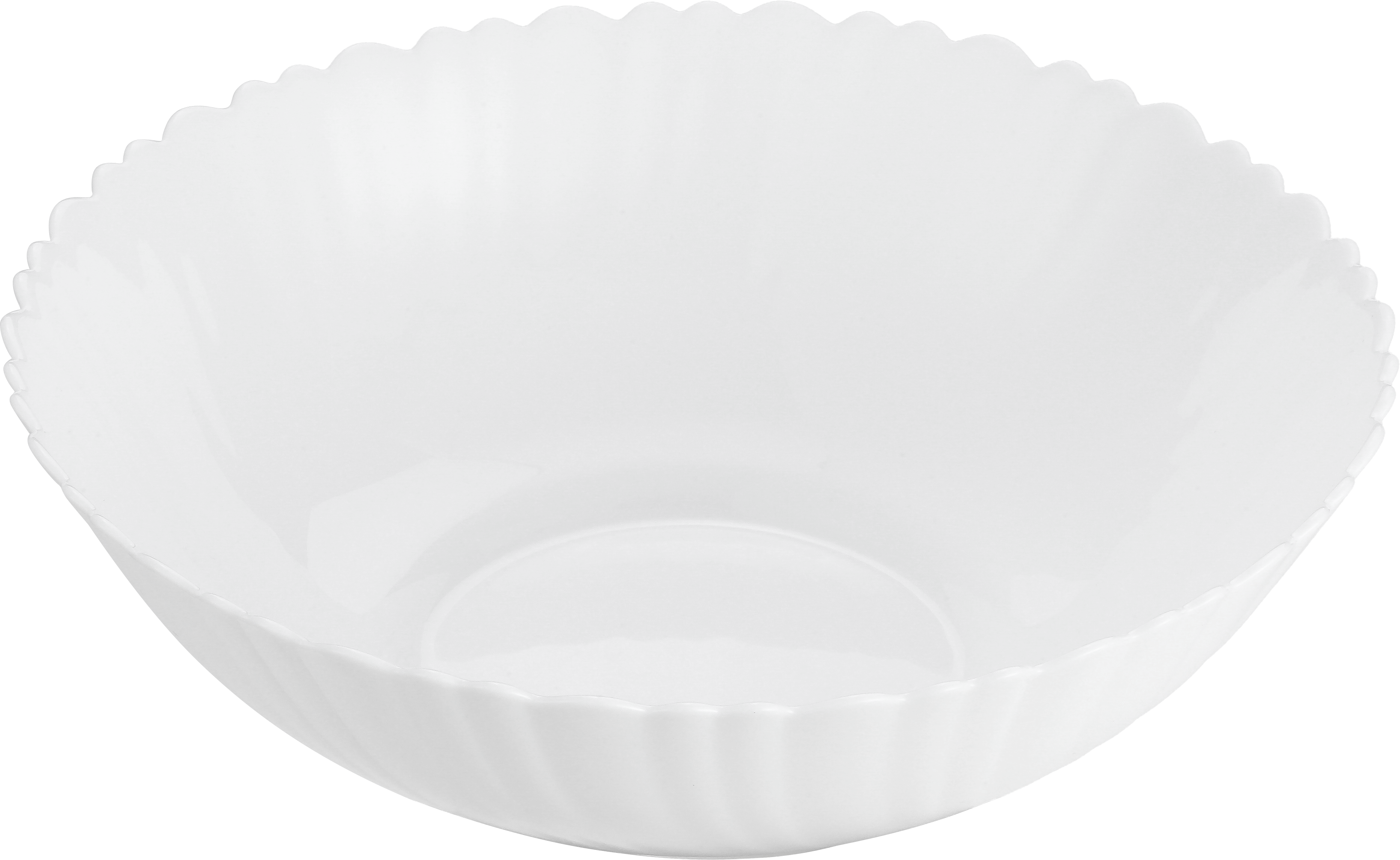 Opal glass、salad bowl