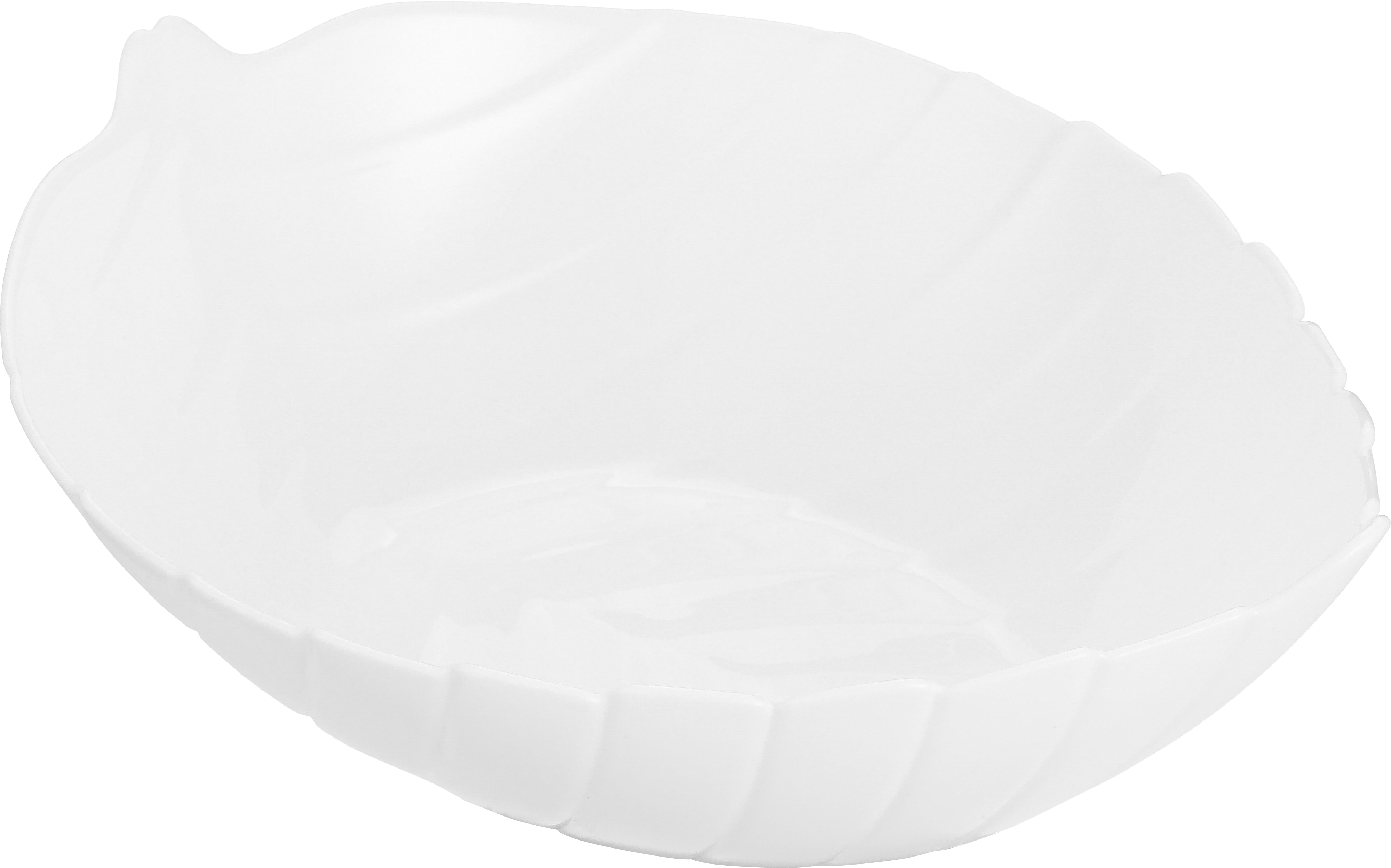 Opal glass bowl leaf series