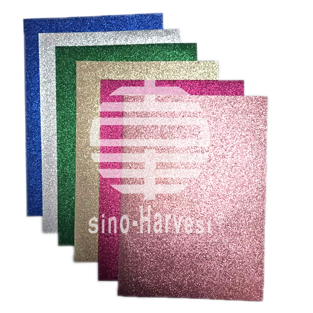 Glitter film non-woven fabric