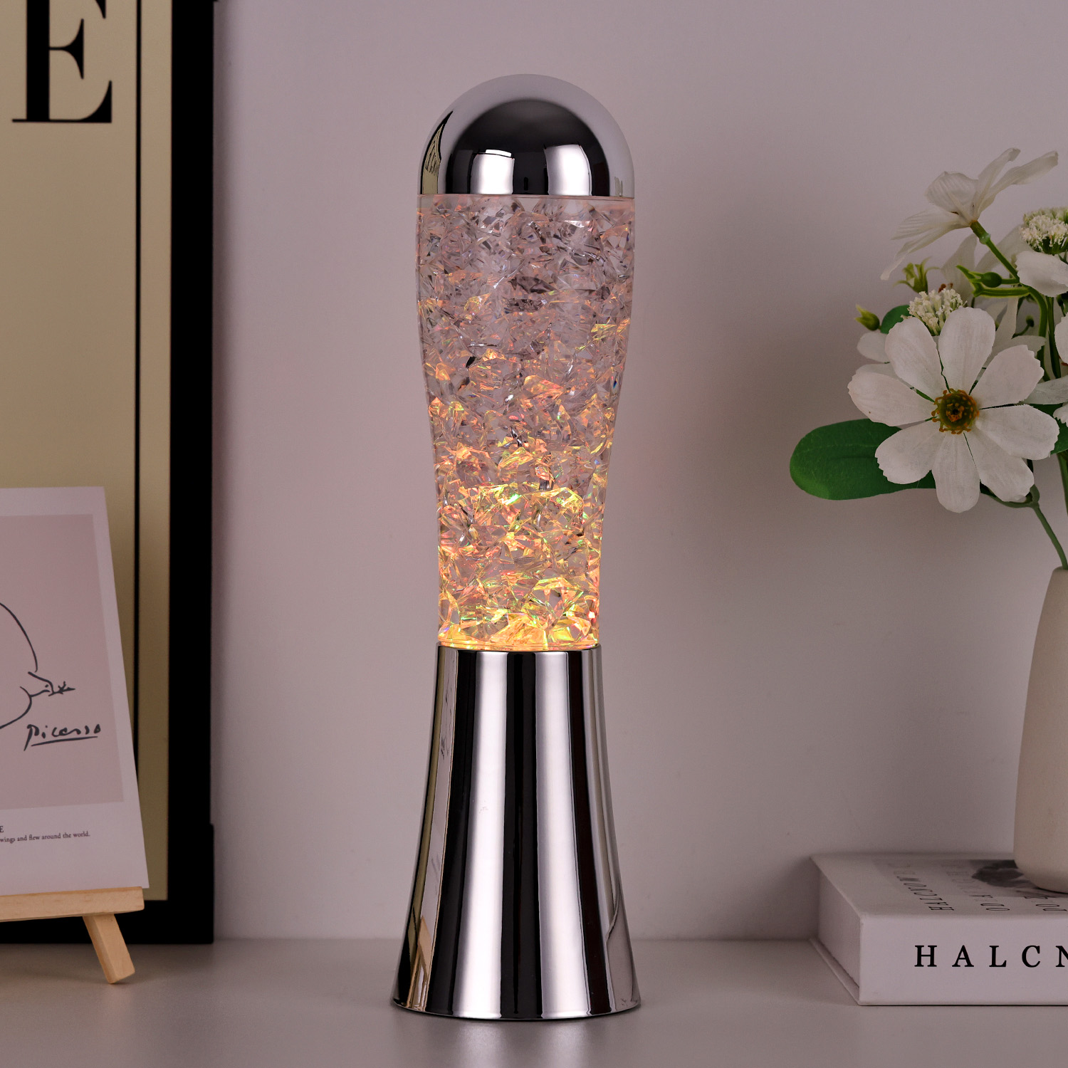 Glitter lamp