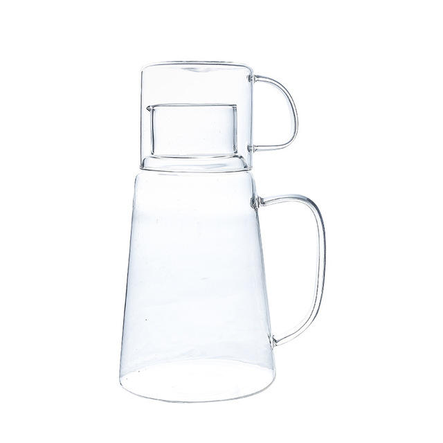 High borosilicate cooling water bottle