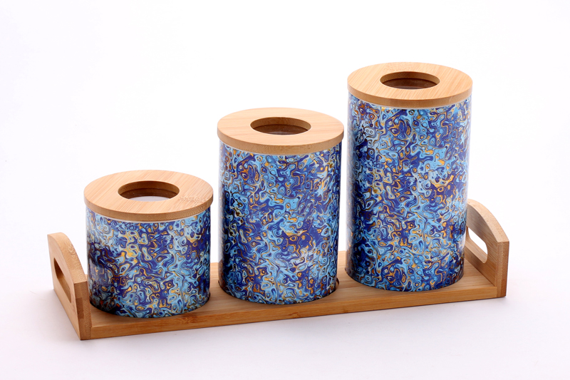 Ceramic Kitchen Canister Sets Sealing Canister