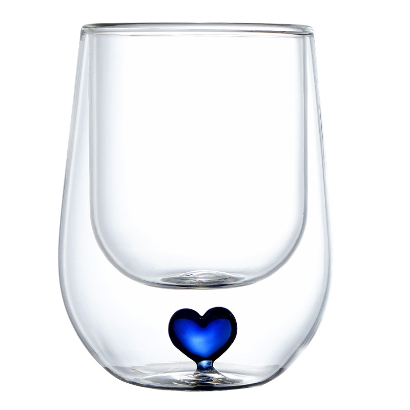 Double cup with heart