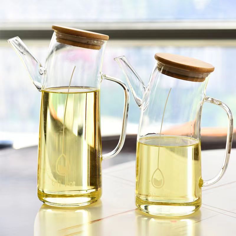 High borosilicate oil pot