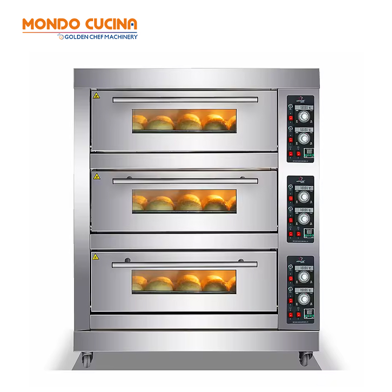 3 Deck 6 Trays Electric Oven