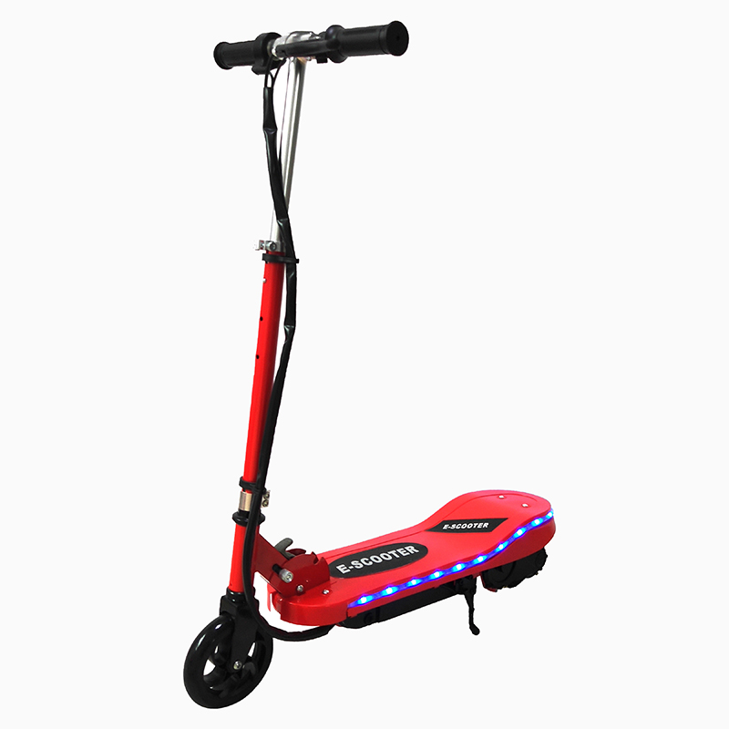 Hot selling two wheels smart kids electric scooter with LED light and flash front wheel