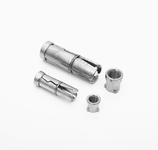 3PCS Shield Anchor Nut Rwal Nut lue White Zinc Coating
