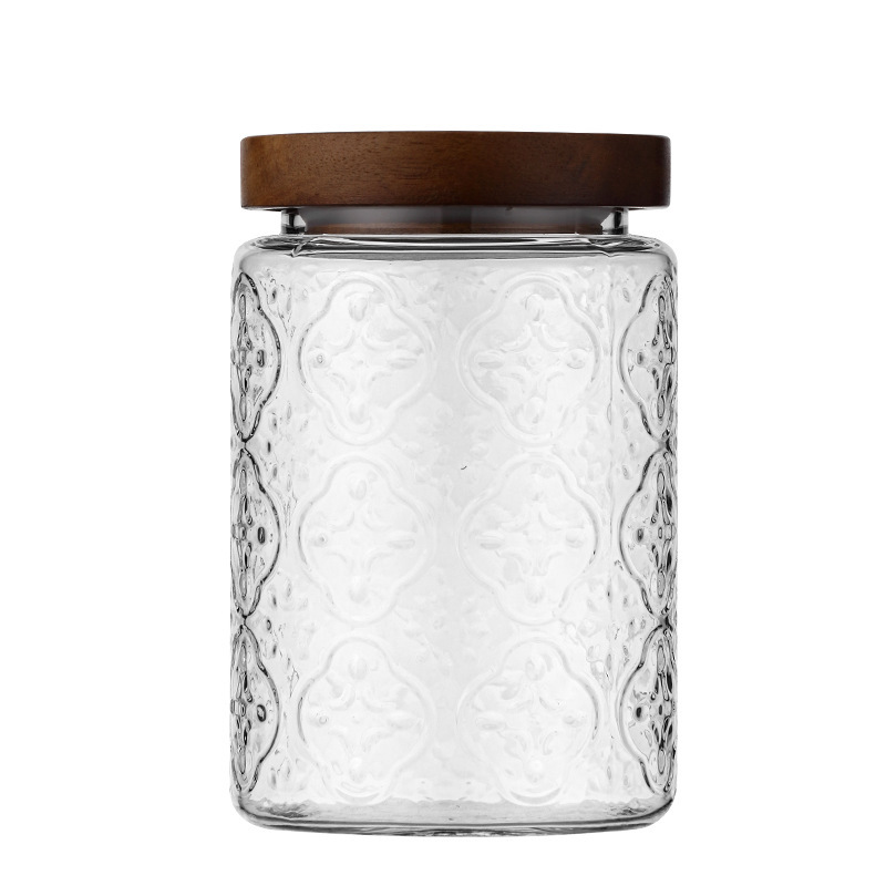 Birchapple flower storage jar