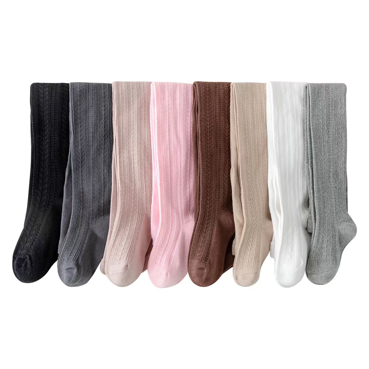 Baby Pantyhose Girls Pantyhose Children Pantyhose Seamless Cotton Socks Knit Leggings Toddler