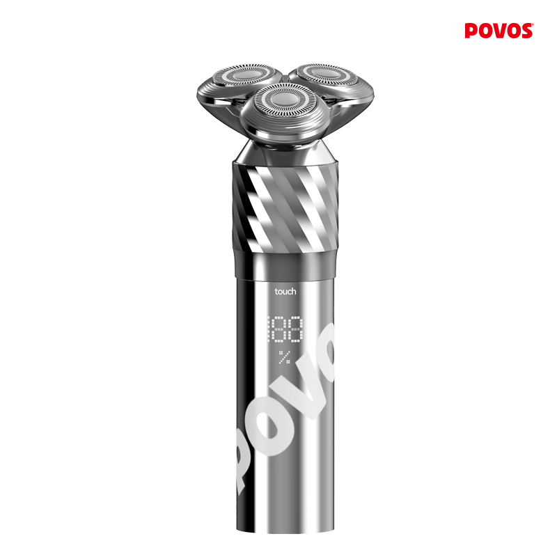 POVOS Electric shaver rotary shaver men shaver