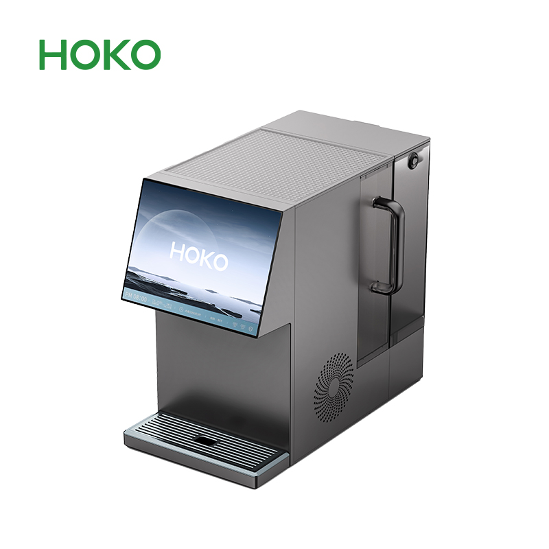 Intelligent touch operation desktop reverse osmosis water purifier can play video ads
