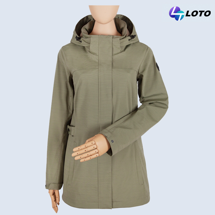 Women's Soft Shell Jacket With Hood