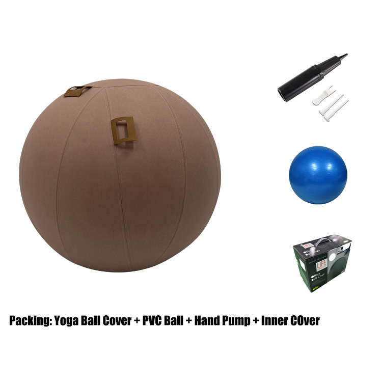 Yoga ball chair