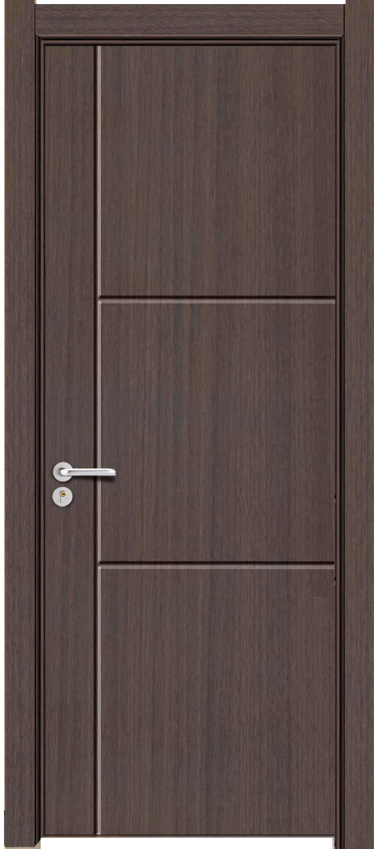 PVC flush door