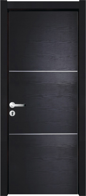 PVC flush door