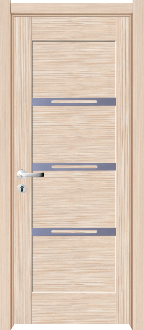 PVC flush door