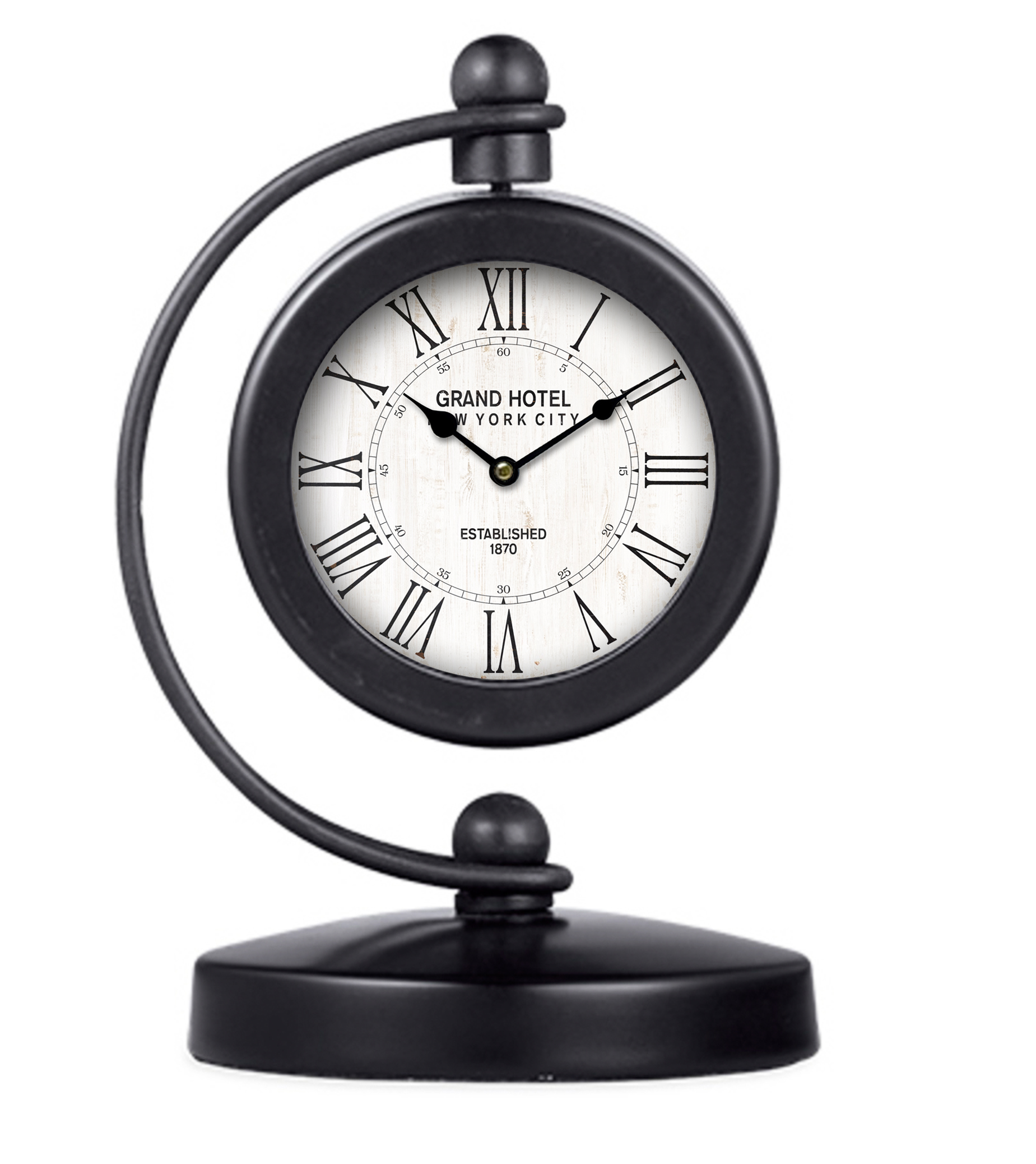 15X20.5 Iron Table Clock