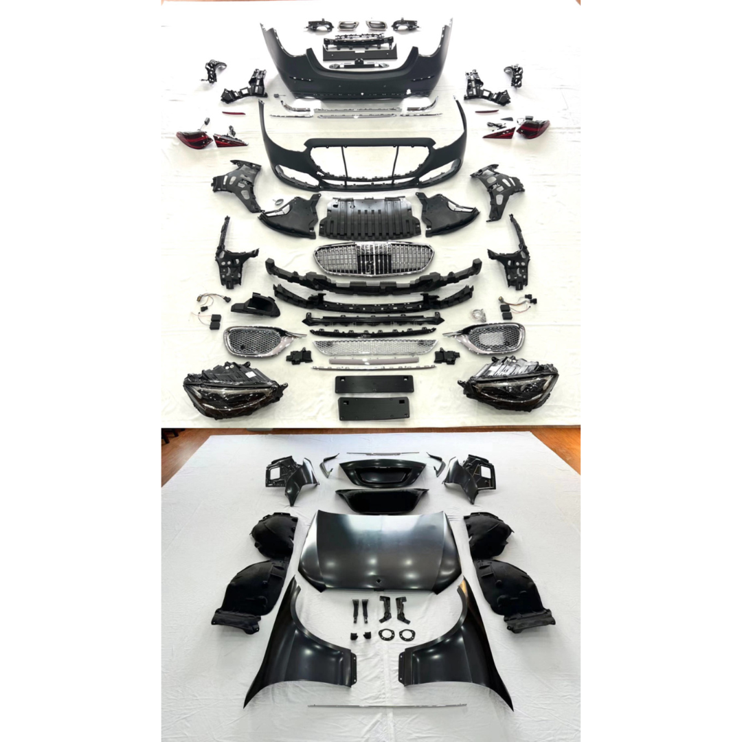 New conversion modification body kit for Mercedes S Class W221 to W223 S450 S63 AMG Maybach look