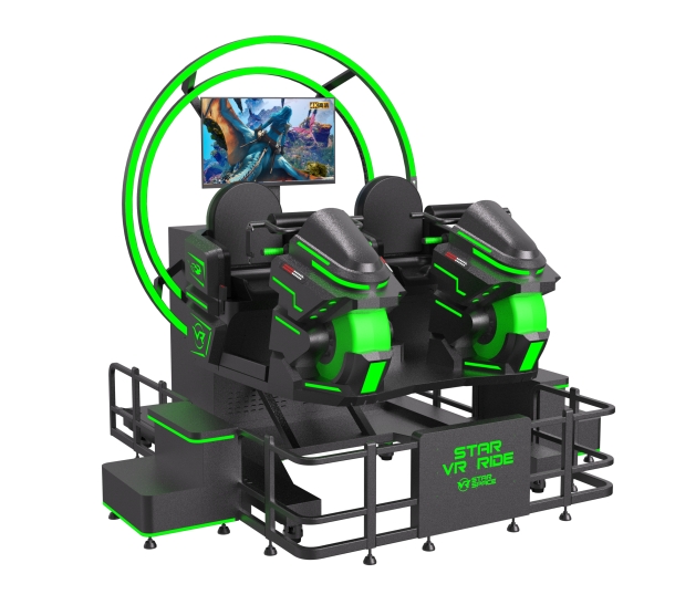 Star VR Ride Amusement Park 9D Virtual Reality Gaming Equipment Roller Coaster Arcade Game Machine