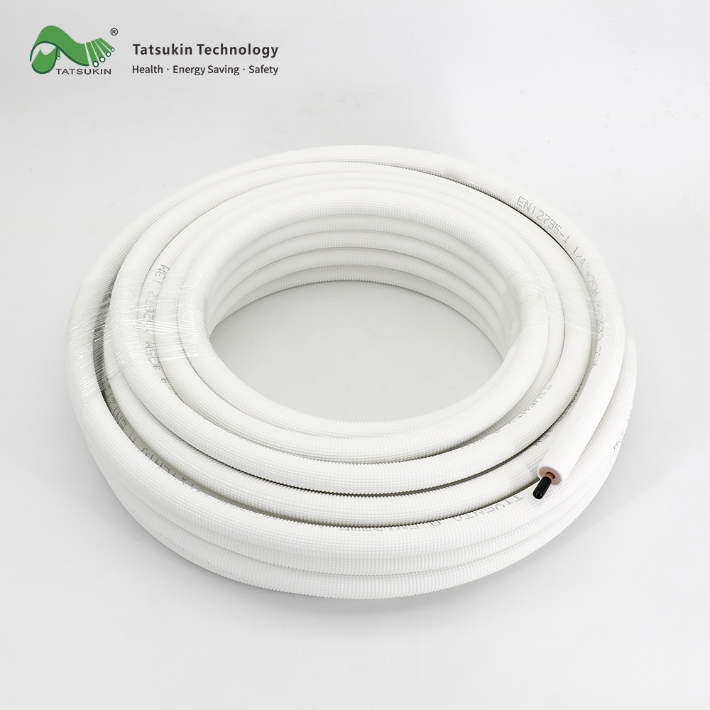 PE insulated single copper tube