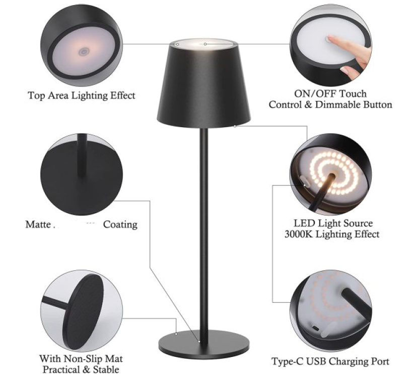 NINGBO BESTLITE ELECTRIC CO.,LTD. – lámpara de escritorio 3