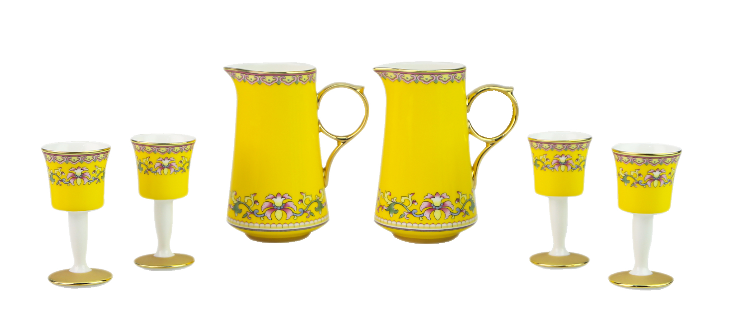 Wine Jug & Cups