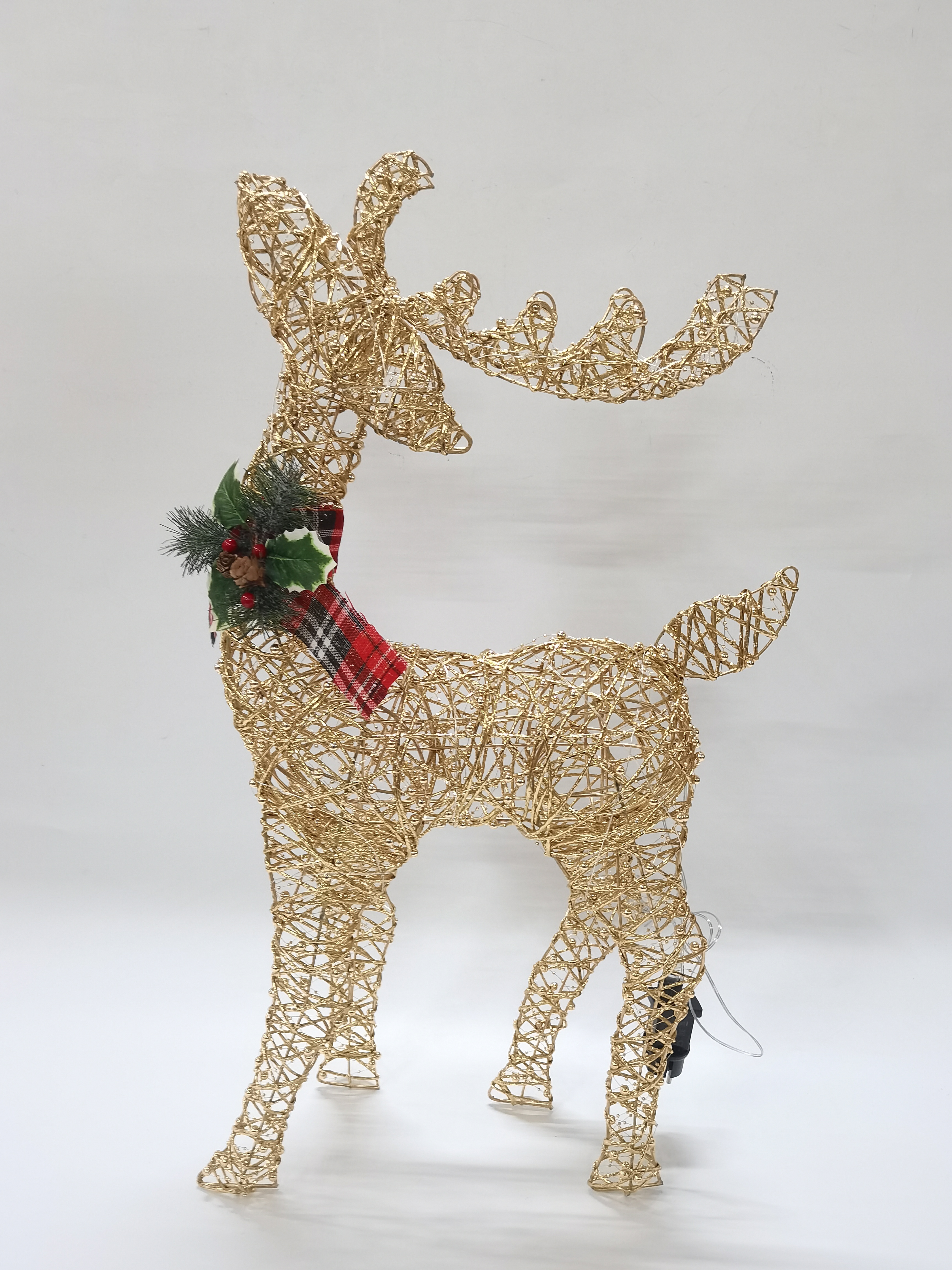 Christmas lights deer