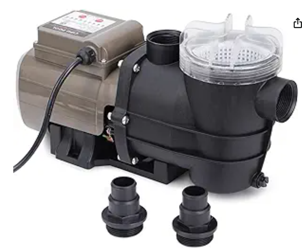 pool pump with timer