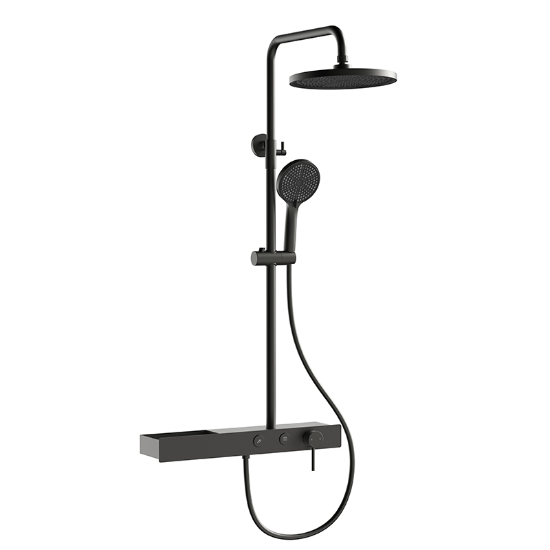 Shower Column with Rack