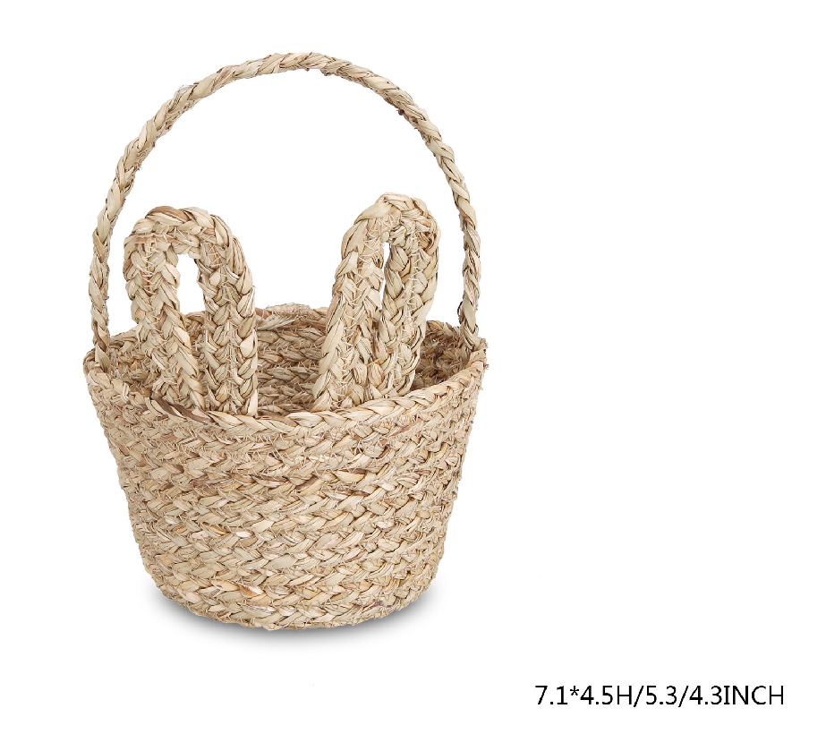 Easter storage basket natural material basket