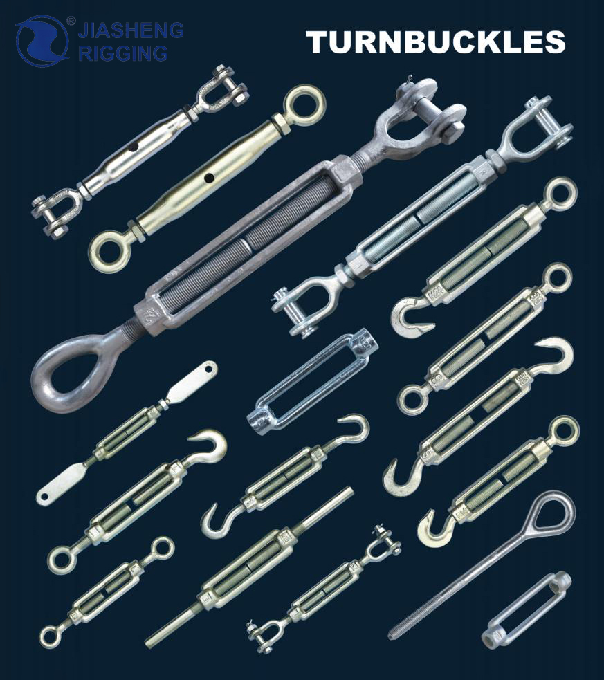 Galv.din1480 Drop Forged Turnbuckle