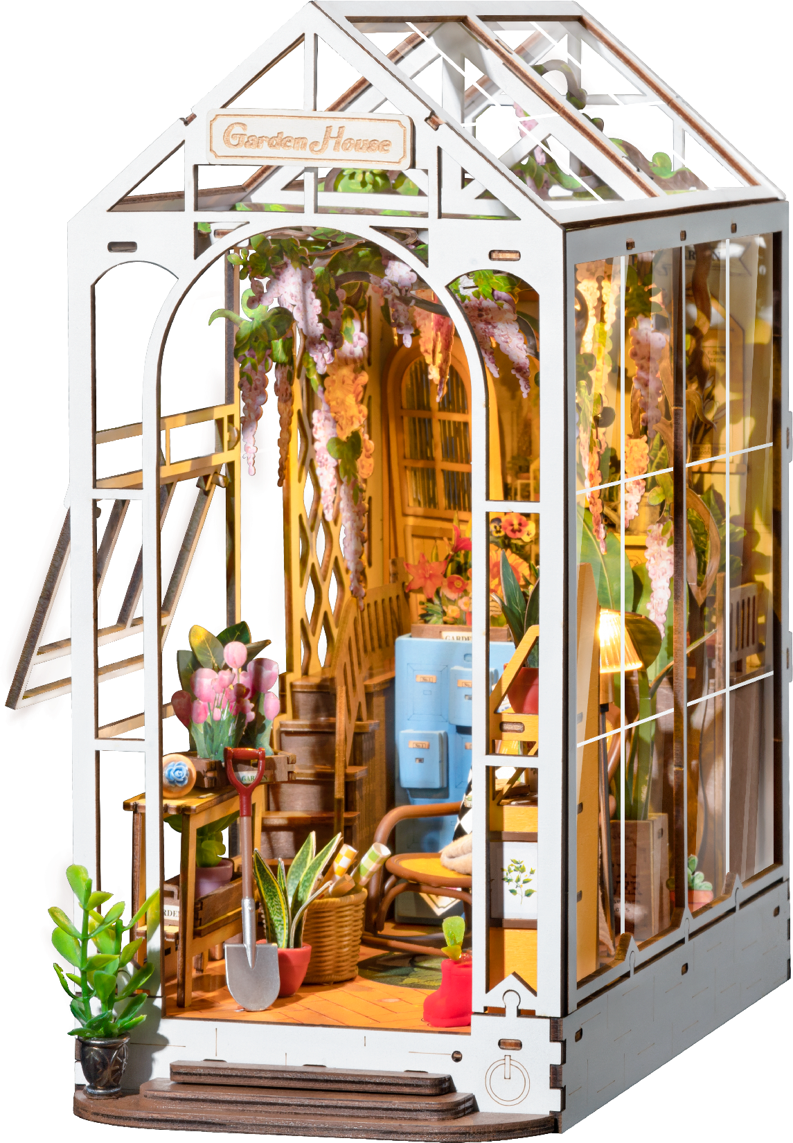Rolife DIY Book Nook Kit 3D Wooden Puzzles Garden House